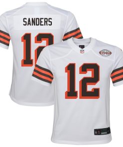 Shedeur Sanders Cleveland Browns Nike Youth Youth - White