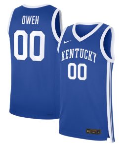 Otega Oweh Kentucky Wildcats Nike Replica Basketball Jersey - Royal