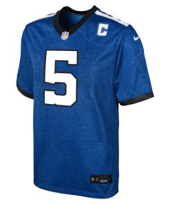 Alternative view of Anthony Richardson Indianapolis Colts Nike Youth Game Jersey - Royal