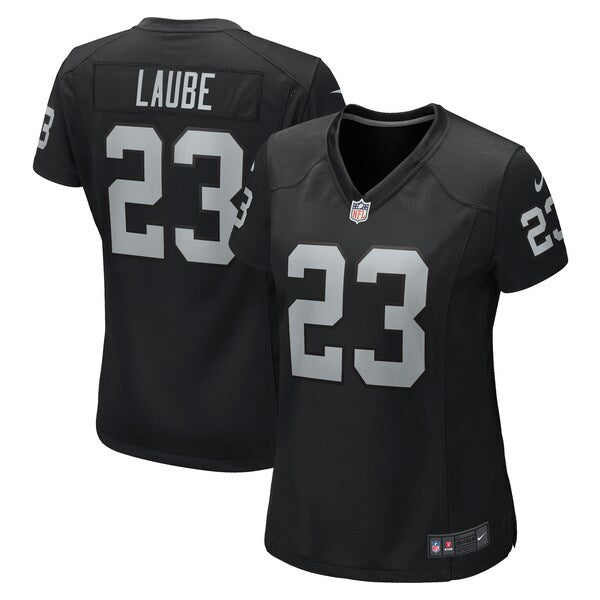 Dylan Laube Las Vegas Raiders Nike Women's Game Jersey - Black - Image 2