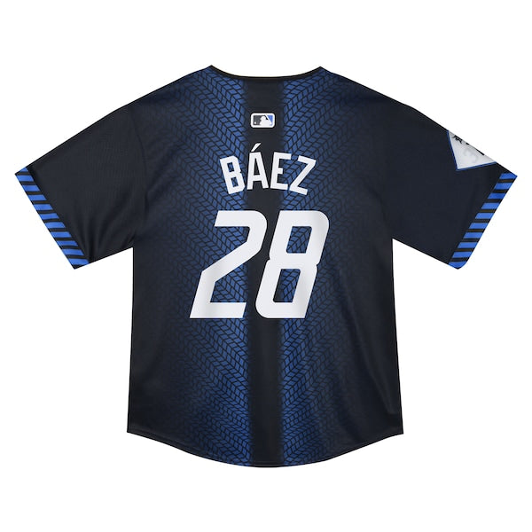 Javier Baez Detroit Tigers Nike Toddler 2024 City Connect Limited Jersey - Navy - Image 3