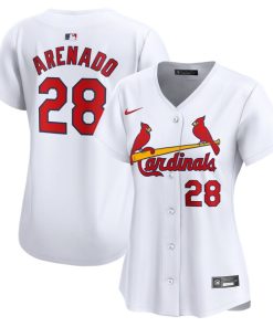 Nolan Arenado St. Louis Cardinals Nike Women's Home Limited Player Jersey - White