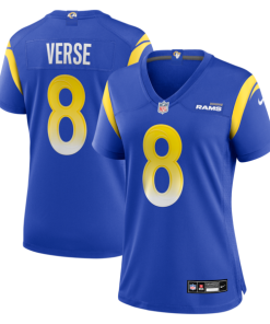 Jared Verse Los Angeles Rams Nike Women's Team Game Jersey -  Royal