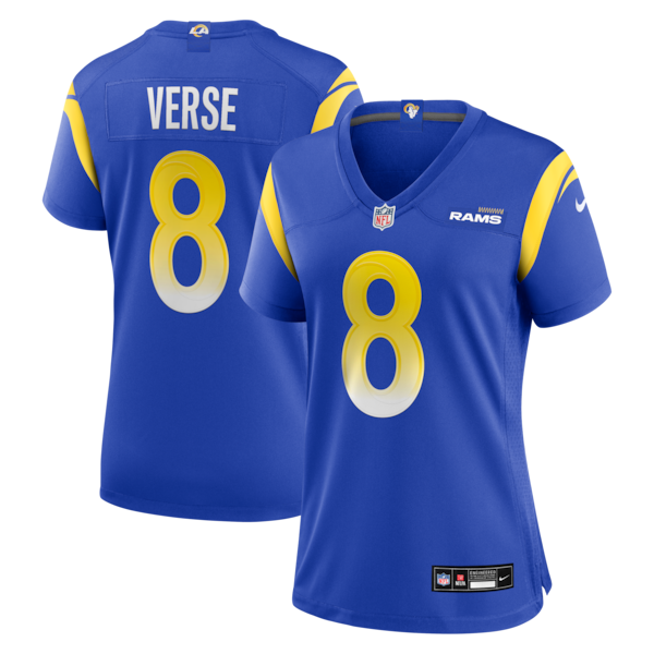 Jared Verse Los Angeles Rams Nike Women's Team Game Jersey - Royal