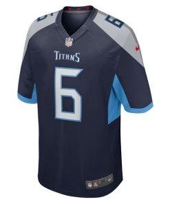 Alternative view of Nick Folk Tennessee Titans Nike Team Game Jersey -  Navy