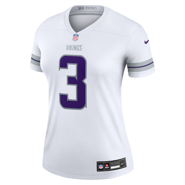 Jordan Addison Minnesota Vikings Nike Women's Alternate Legend Jersey - White - Image 2