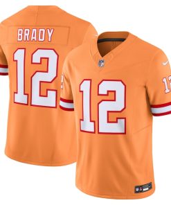 Tom Brady Tampa Bay Buccaneers Nike Vapor F.U.S.E. Limited Jersey - Orange