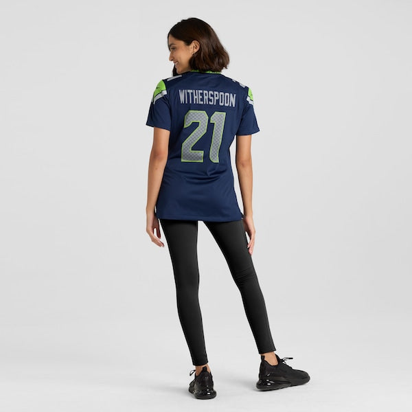 Devon Witherspoon Seattle Seahawks Nike Women's Team Game Jersey - College Navy - Image 5