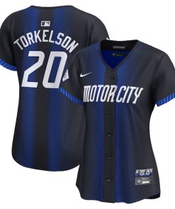 Spencer Torkelson Detroit Tigers Nike Women's 2024 City Connect Limited Jersey - Blue