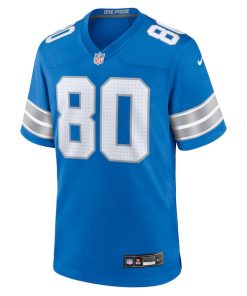 Alternative view of Jalon Calhoun Detroit Lions Nike Game Jersey -  Blue