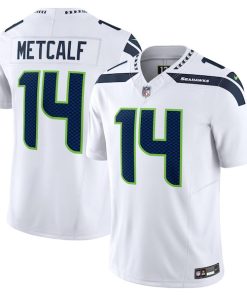 DK Metcalf Seattle Seahawks Nike Vapor F.U.S.E. Limited Jersey - White