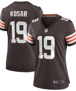 Bernie Kosar Cleveland Browns Nike Women's Game Retired Player Jersey - Brown
