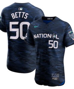 Mookie Betts National League Nike 2023 MLB All-Star Game Vapor Premier Elite Player Jersey - Royal