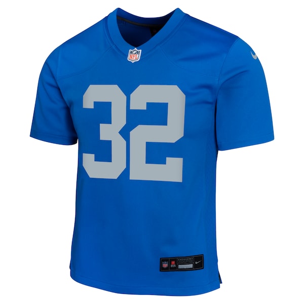 Brian Branch Detroit Lions Nike Youth Alternate Game Jersey - Blue - Image 2