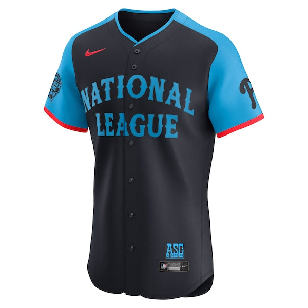 Bryce Harper National League Nike 2024 MLB All-Star Game Elite Player Jersey - Navy - Image 2