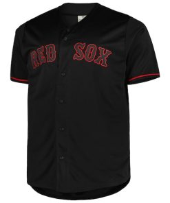 Alternative view of Boston Red Sox Big & Tall Pop Fashion Jersey - Black