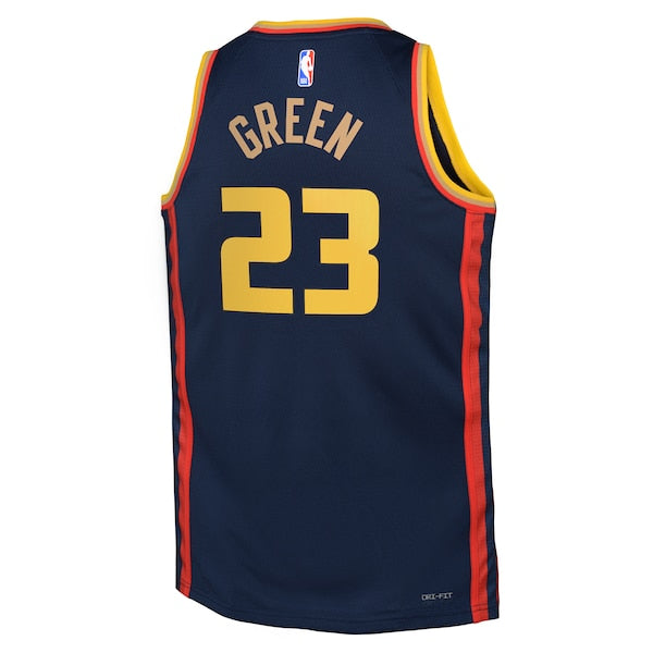 Draymond Green Golden State Warriors Nike Youth 2024/25 Swingman Player Jersey - City Edition - Navy - Image 3