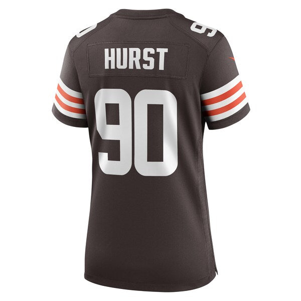 Maurice Hurst Cleveland Browns Nike Women's Nike Women's All Player Jersey - Brown - Image 3