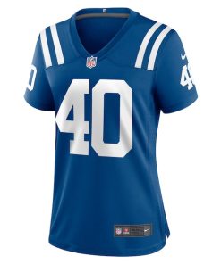 Alternative view of Jaylon Jones Indianapolis Colts Nike Women's Team Game Jersey -  Royal
