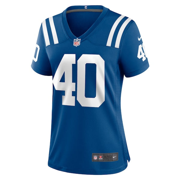 Jaylon Jones Indianapolis Colts Nike Women's Team Game Jersey - Royal - Image 2