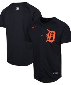 Detroit Tigers Nike Youth Alternate Limited Jersey - Navy