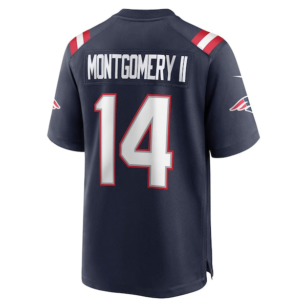 Ty Montgomery New England Patriots Nike Game Jersey - Navy - Image 3