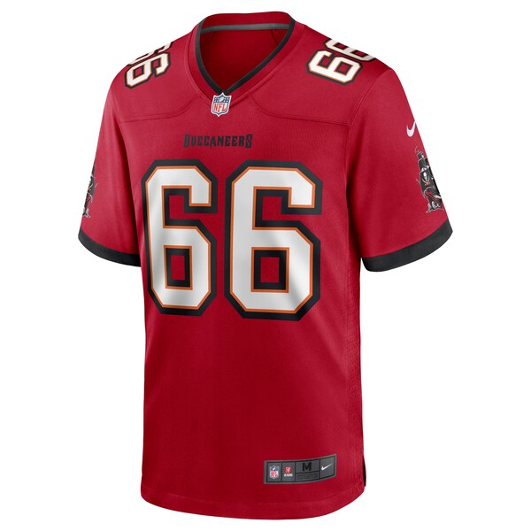Ryan Jensen Tampa Bay Buccaneers Nike Game Jersey - Red/Orange - Image 4