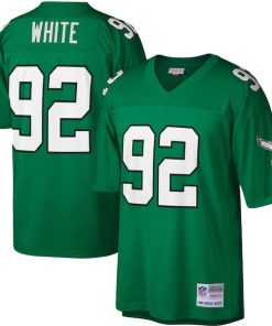 Reggie White Philadelphia Eagles Legacy Replica Jersey - Kelly Green