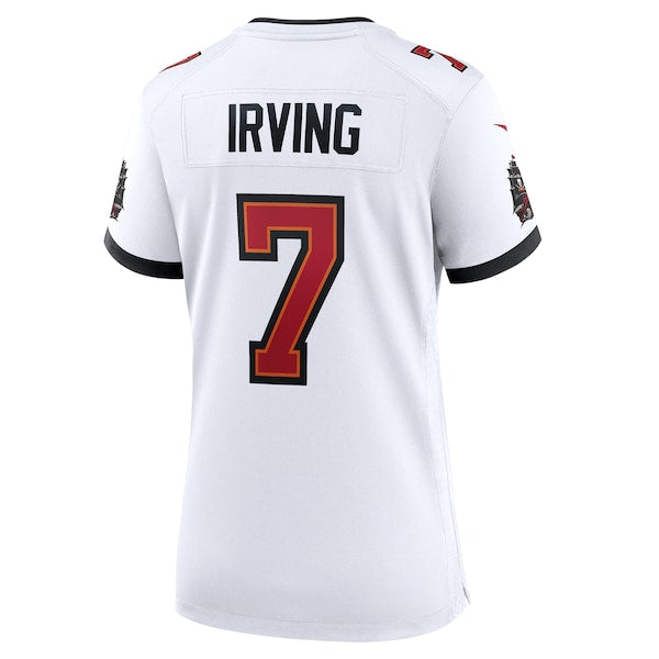 Bucky Irving Tampa Bay Buccaneers Nike Women's Game Jersey - White/Red/Pewter - Image 4