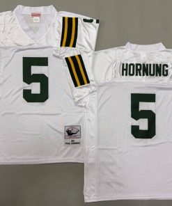 Paul Hornung Green Bay Packers Authentic Throwback Retired Player Jersey