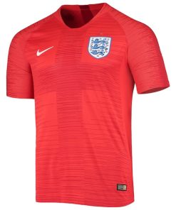 Alternative view of England National Team Nike 2018 Authentic Away Jersey - Red
