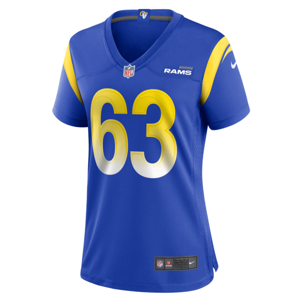 Grant Miller Los Angeles Rams Nike Women's Game Jersey - Royal - Image 2