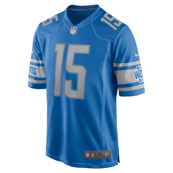 Maurice Alexander Detroit Lions Nike Player Game Jersey - Blue - Image 2