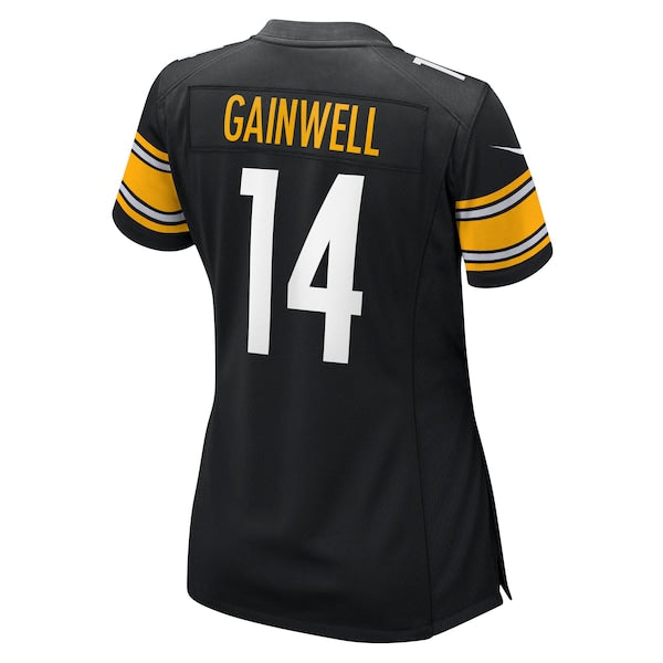 Kenneth Gainwell Pittsburgh Steelers Nike Women's Team Game Jersey - Black - Image 3