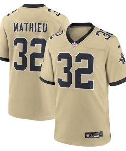 Tyrann Mathieu New Orleans Saints Nike Gameday Golds Alternate Game Player Jersey - Gold