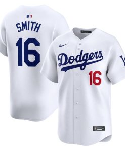 Will Smith Los Angeles Dodgers Nike Home Limited Player Jersey - White
