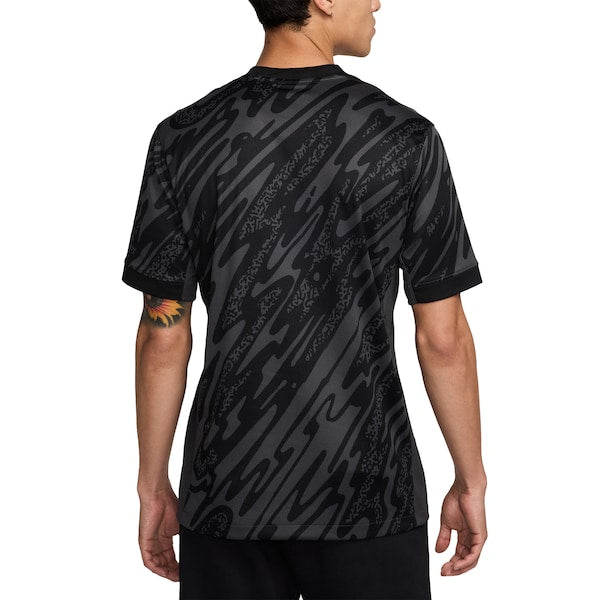 Brazil National Team Nike 2024 Goalkeeper Replica Stadium Jersey - Anthracite - Image 2