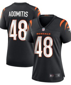 Cal Adomitis Cincinnati Bengals Nike Women's Game Player Jersey - Black