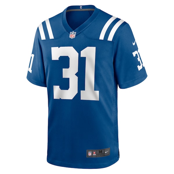 Jason Huntley Indianapolis Colts Nike Team Game Jersey - Royal - Image 2