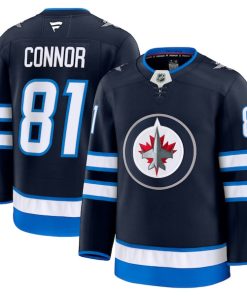 Kyle Connor Winnipeg Jets  Home Premium Jersey - Navy