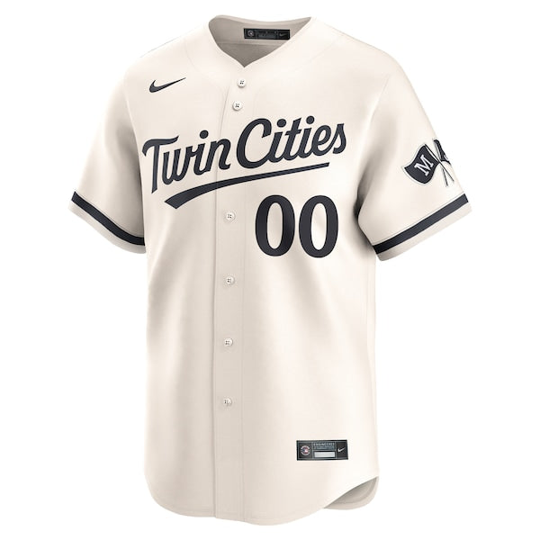 Minnesota Twins Nike Alternate Limited Custom Jersey?ยจC Cream - Image 2