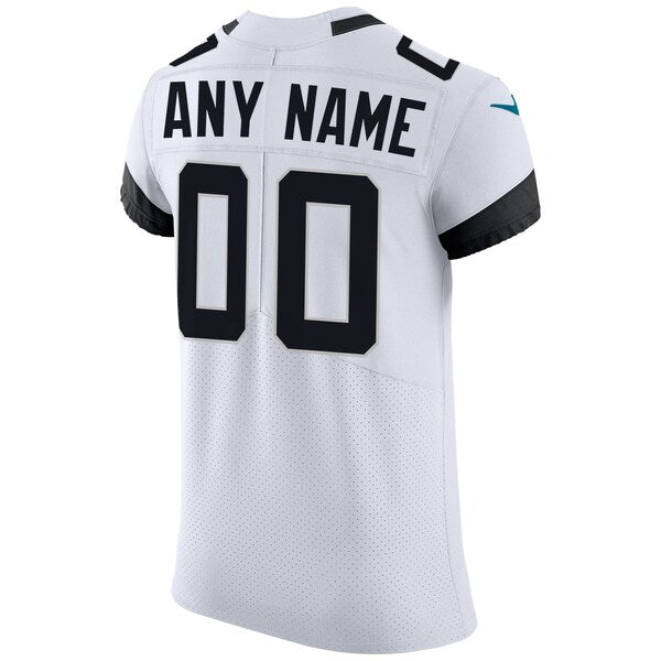 Jacksonville Jaguars Nike Vapor Untouchable Elite Custom Jersey - White - Image 3