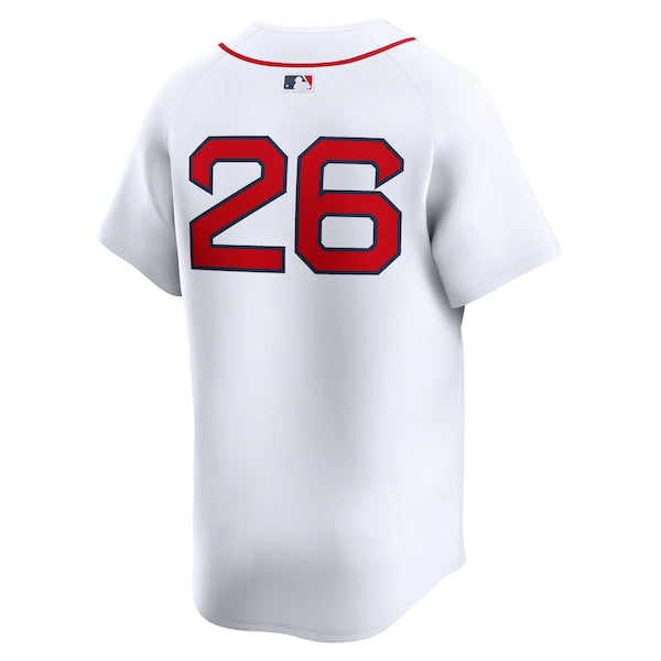 Wade Boggs Boston Red Sox Nike Home Limited Player Jersey - White - Image 3