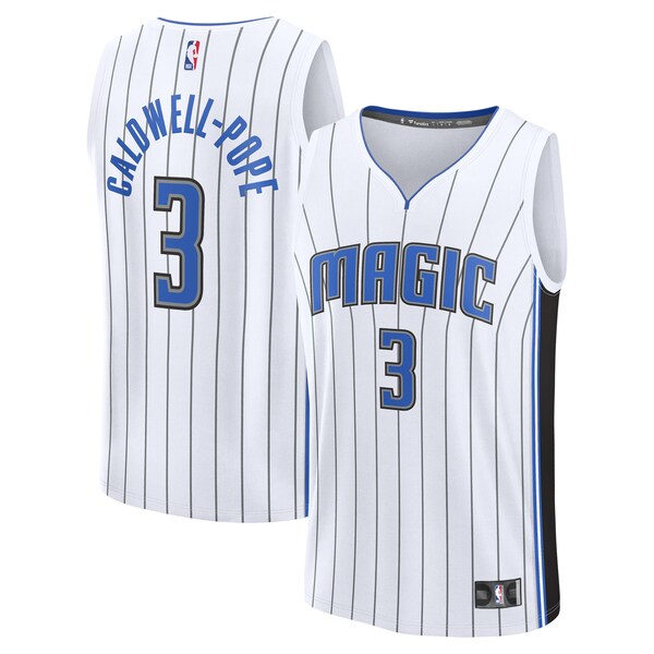 Kentavious Caldwell-Pope Orlando Magic Fast Break Replica Player Jersey - Association Edition - White