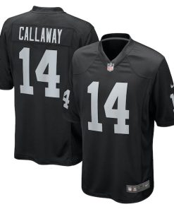 Marquez Callaway Las Vegas Raiders Nike Team Game Jersey -  Black