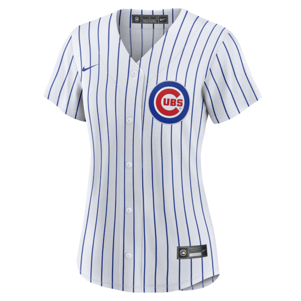 Alex Bregman Chicago Cubs Nike Women's Home Replica Jersey - White - Image 2