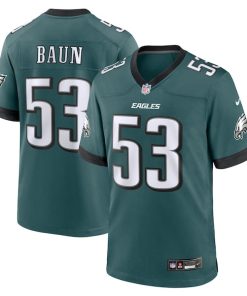 Zach Baun Philadelphia Eagles Nike  Game Jersey - Midnight Green