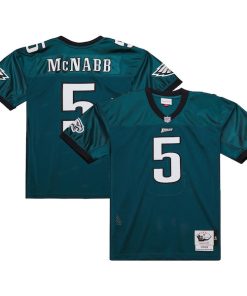 Donovan McNabb Philadelphia Eagles 1999  Authentic Throwback Retired Player Jersey - Midnight Green
