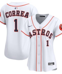 Carlos Correa Houston Astros Nike Women's Home Limited Player Jersey - White