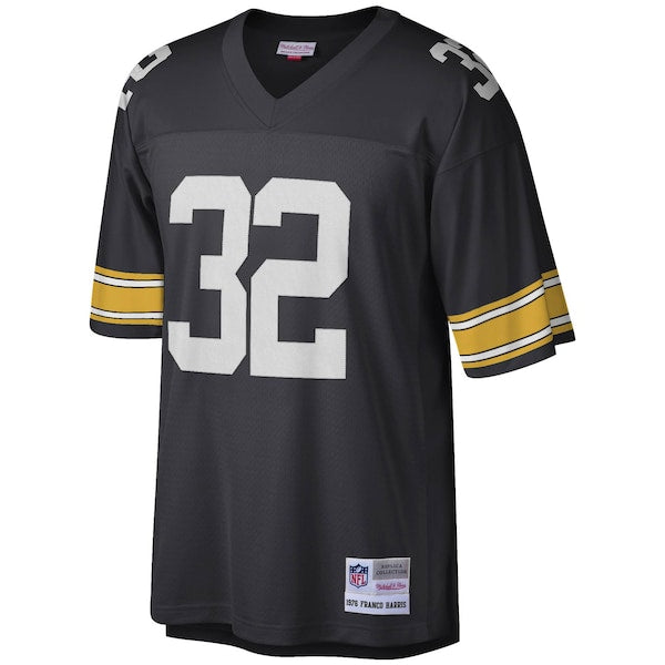 Franco Harris Pittsburgh Steelers Legacy Replica Jersey - Black/White - Image 3